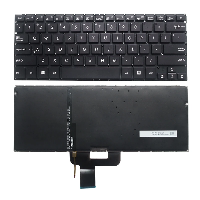 Новая клавиатура для ноутбука Asus ZenBook UX310 UX310UA UX310UQ U4000 U4000U U4000UQ черная подсветка |