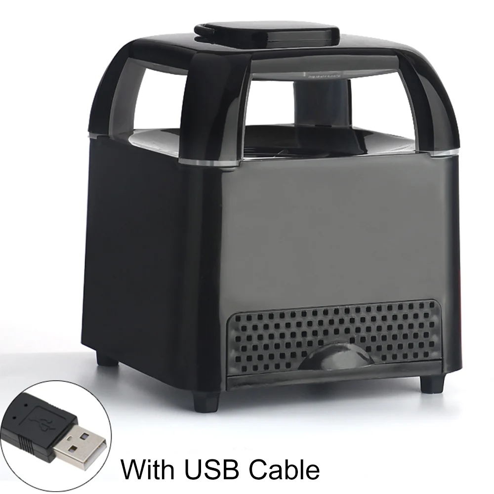 Модная лампа-ловушка для комаров, светильник USB, деликатный Электрический Zapper, креативный Летающий насекомый, моли, убийца, светодиодный светильник от комаров, безголосный