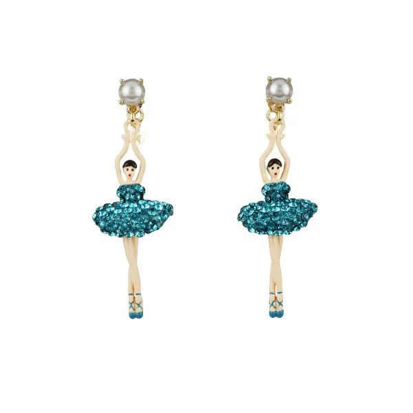 

Classic Ballet Ladies of Jazz Pearl Earring Europe And America Jewelry