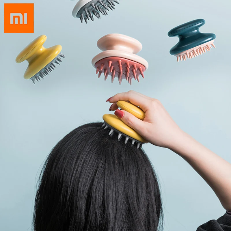 Силиконовая расческа Xiaomi Jordan &amp Judy для мытья волос массажер тела щетка массажа