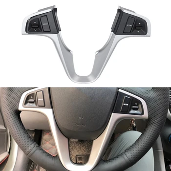 

Car Multifunction Steering Wheel Cruise Button o Volume Music Control Button Without Light for Hyundai Verna Solaris