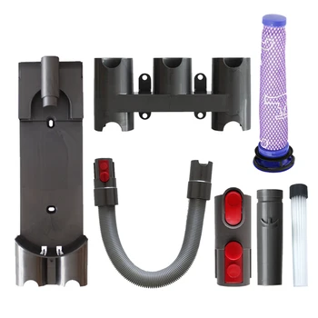 

Cleaning Tool Brush Tube Adaptor Hepa Hanger Set Filter for Dyson V7 V8 V10 V11 V6 DC35 DC61 DC62 Vacuum Cleaner Part Tool