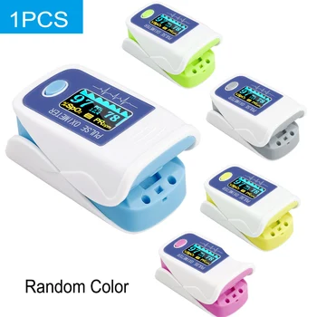 

Household Digital Fingertip Pulse Oximeter Blood Oxygen Saturation Meter Finger SPO2 PR Monitor Health Care