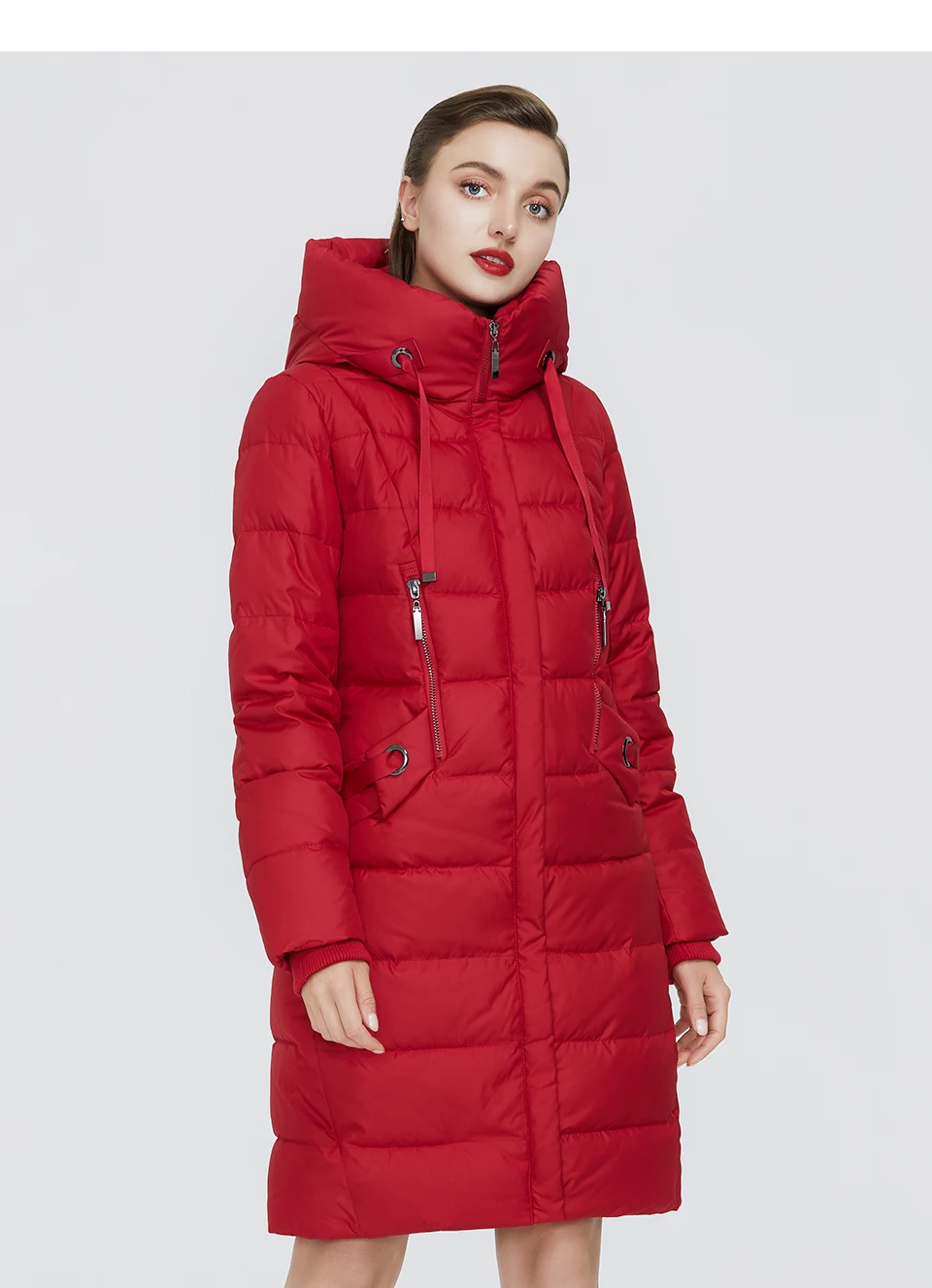 casaco grosso, marca biológica, quente, moda inverno, coleção, novo, 1827, 2022