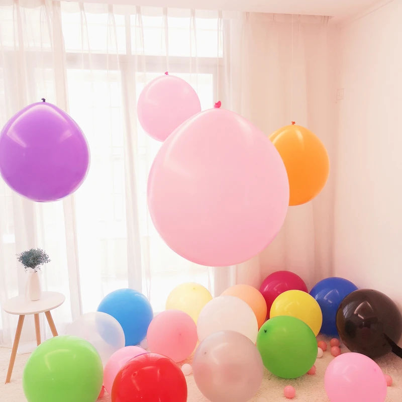 

5pcs/Lot 18inch Thicken Wedding balloons Decoration Big Latex Balloon Christmas Event Inflatable Birthday Party Decorations Kids
