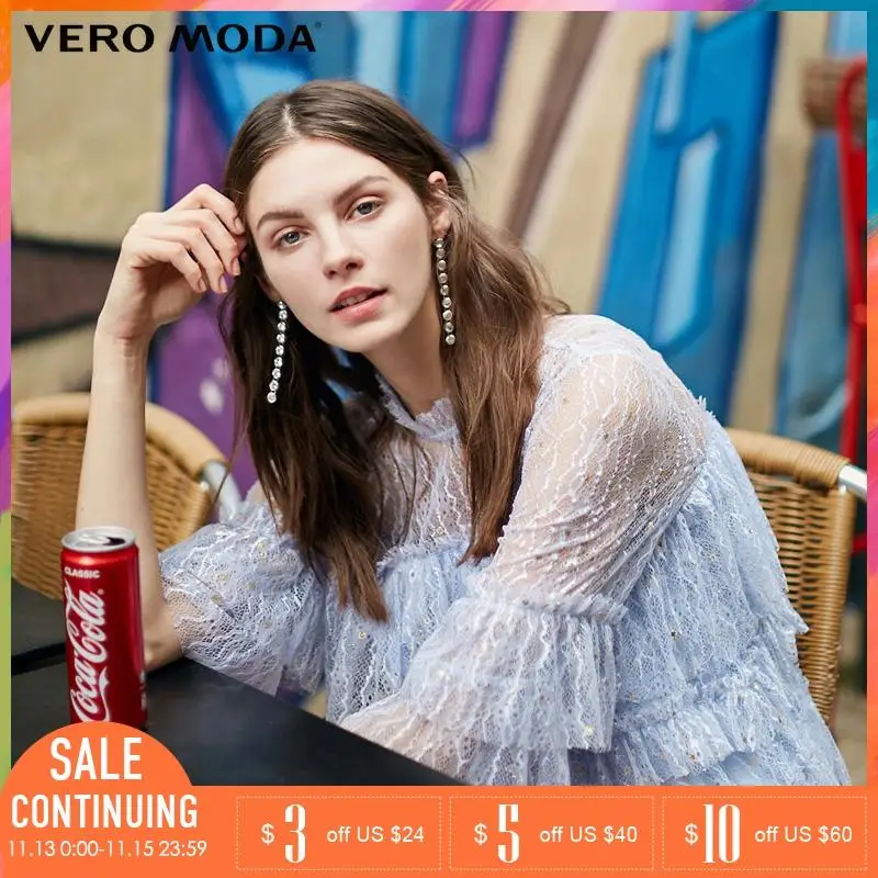 Vero Moda Бренд 2018 Новинка женская майка свободный фасон уютная ткань семь десятые