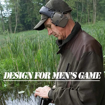 

Tactical Gunfire Abate Foldable Ear Plugs Hunting Season Outdoor Shooting Electronic Safety protecter Ear Muffs Noise Reduction