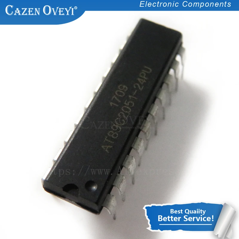 5 шт./лот AT89C2051-24PU AT89C2051-24PI DIP20 AT89C2051-24 DIP AT89C2051 в наличии | Электронные компоненты и