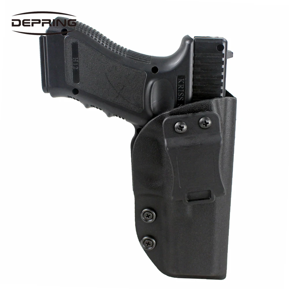 

Concealed Carry Kydex IWB Holster Custom Molded Inside The Waistband Holster for G17 G22 G31 Right Hand Use