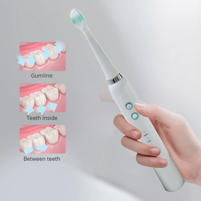 Electric Toothbrush Powerful Cleaning Toothbrush with Smart Timer Whitening Toothbrushes Electric Toothbrush Powerful Cleaning Toothbrush with Smart Timer Whitening Toothbrushes