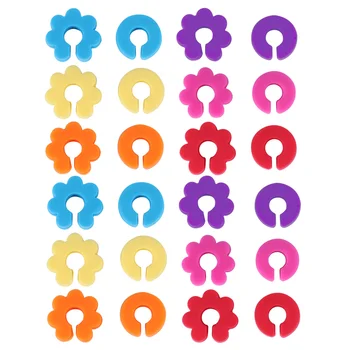 

2 Packs Silicone C-Shaped Wine Glass Marker Drinking Cup Identifier Goblet Sign (12pcs/Pack)
