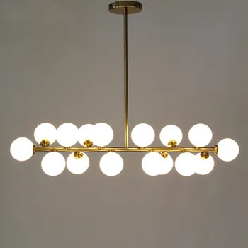 

Modern magic beans DNA Lustres pendant light industrial Modo Jason miller lamps Nordic Art Deco glass ball MOD hanging lighting