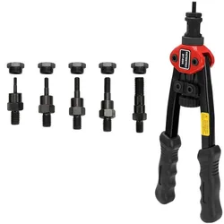Pistolet de rivetage manuel à Double poignée BT606, pistolet à écrou M3 M8 pour le fer à souder, cadre en acier, outil de Construction de véhicules 