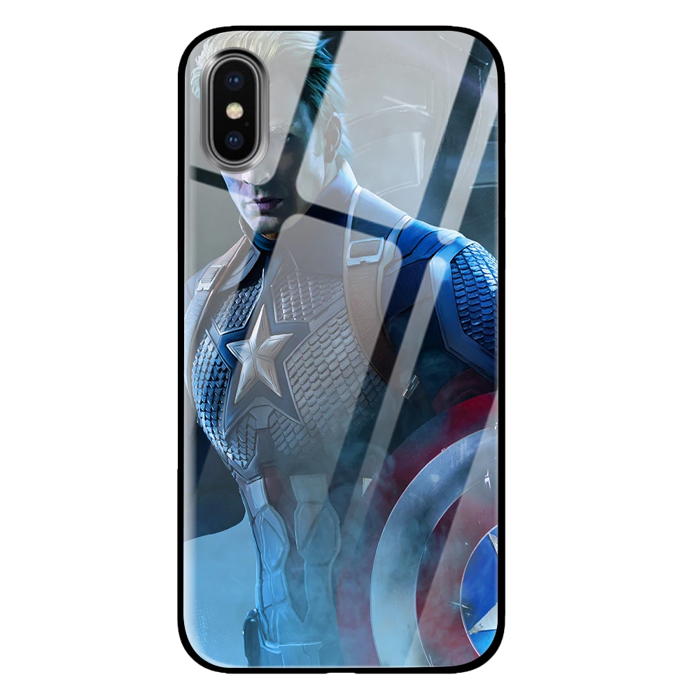 Панк оповещения для iPhone 5 5S 6 6s 7 8 Plus X XS XR 11 Pro макс. закаленное стекло чехлы - Цвет: 1