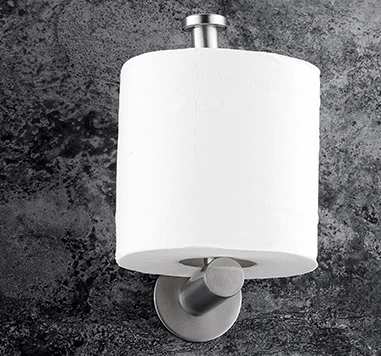 1 шт. держатель для туалетной бумаги подвесной бесследный практичный настенный держатель для туалетной бумаги держатель для ванной комнаты для туалетной ванной комнаты