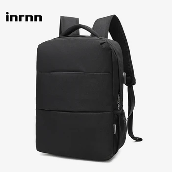 

inrnn 15.6inch Laptop Backpack for Men USB Charging Water Repellent Casual Business Backpack Male Large Capacity Travel Bagpack