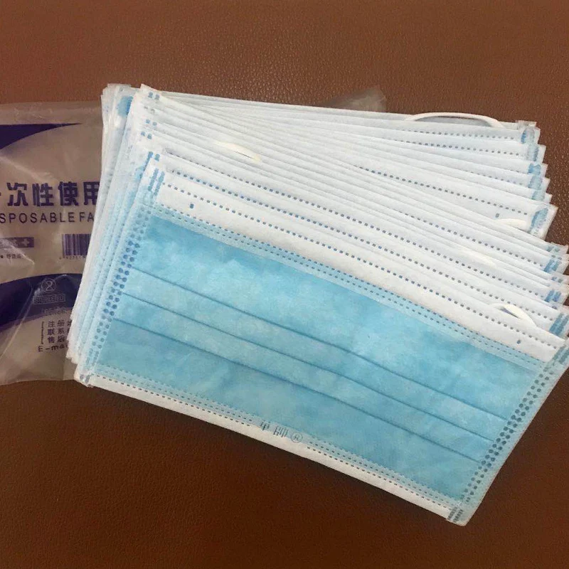 

50PCS Medical Disposable mask Anti-virus Medical Mask 3 layers Thick Anti-mouth-foam Mouth Mask