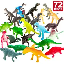 72 шт мини-динозавр комплект