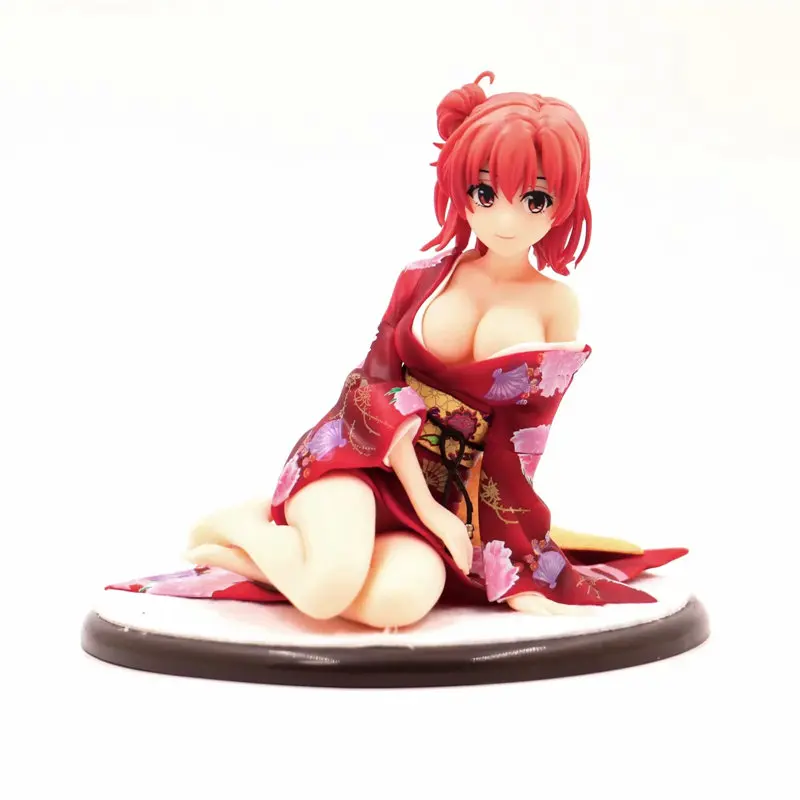 13 см Yuigahama Yui Yahari Ore no Seishun любовь комедия wa Machigatteiru кимоно ver. Игрушечная фигурка