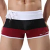 Men  Beach Shorts Mesh Breathable Board Shorts Surfing Water Short Pants Patchwork Swimsuit 2