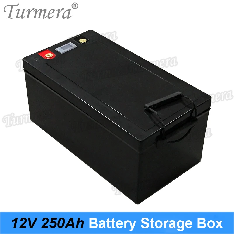 Turmera 12V 280Ah 310Ah 3.2V Lifepo4 배터리 보관함 케이스, 태양광 전원 시스템 또는 무정전 전원 공급 장치 표시기 포함