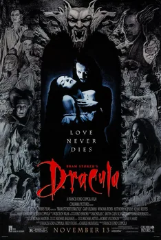 

BRAM STOCKER'S DRACULA (1992) SILK POSTER Decorative Wall painting 24x36inch