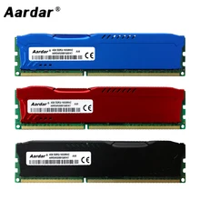 Aardar DDR3 4GB 8GB RAM 1600MHz سطح المكتب ذاكرة مع الحرارة بالوعة عالية الأداء ميموريال Ram ddr 3 4gb 8gb ذاكرة الوصول العشوائي