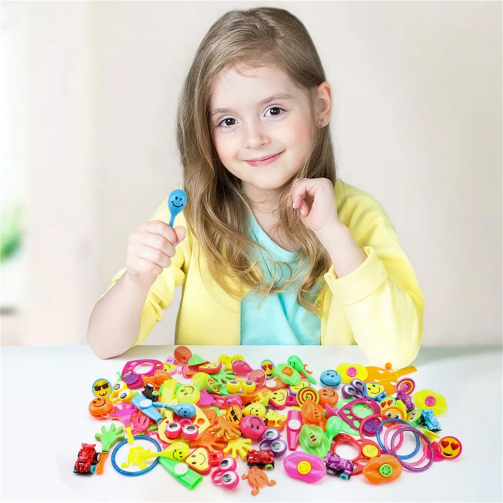 toys for girls baby toys newborn toys for children Prizes For Kids Birthday Party Favors Prizes Box Toy Assortment 108PCS