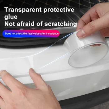 

Anti-Collision Nano Tape Car Stickers Car Strip Decal Protector Car Door Threshold Scratch Protection Auto Sticker Accessories