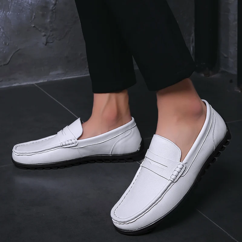 Men Loafers Designer Shoes Men High Quality Men Shoes Fashion Brand Mens Style Shoes Sneakers Men Casual Leather Shoes Sell Hot