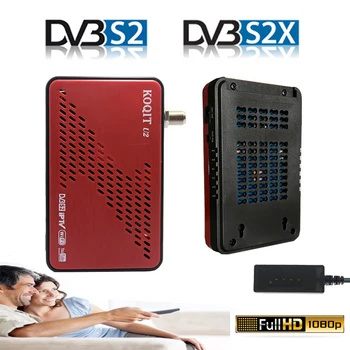 

H.264 DVB-S2X HD TV Tuner DVB S2 Receptor Satellite Receiver DVB-S2 TV Decoder Scam /IKS/Scam Biss Key Wifi Youtube Set Top Box