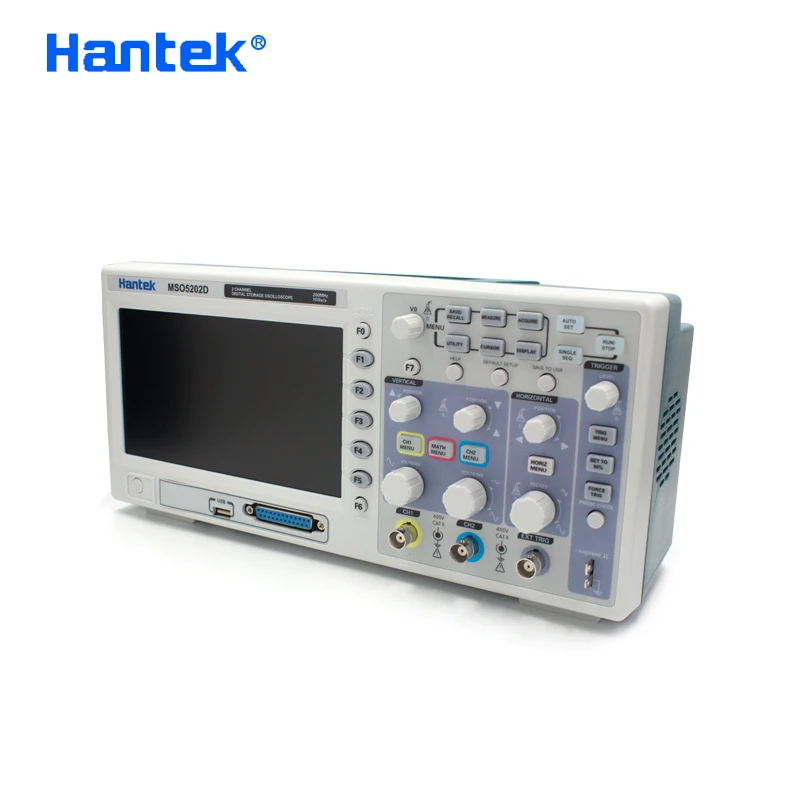 Hantek MSO5202D 3в1 200 МГц 2CH 1GSa/s осциллограф + 16CH логический анализатор Глубокая память