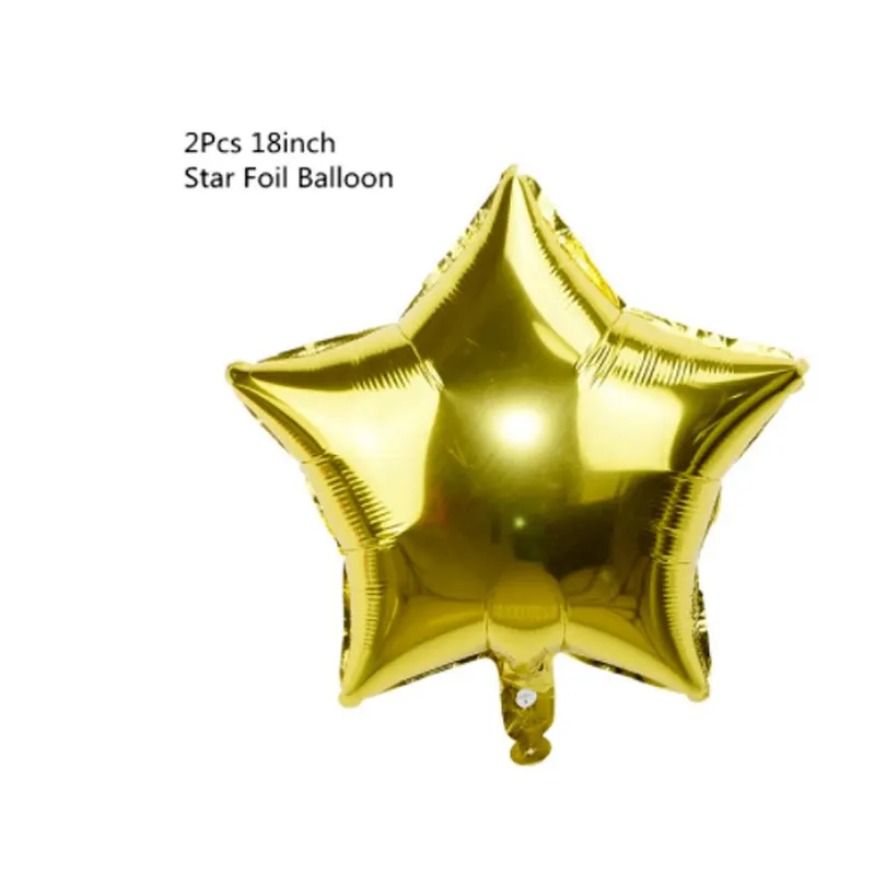 balloon New space theme party astronaut rocket ship aluminum foil balloon Galaxy / sun plate paper cup straws birthday theme party - Цвет: balloon