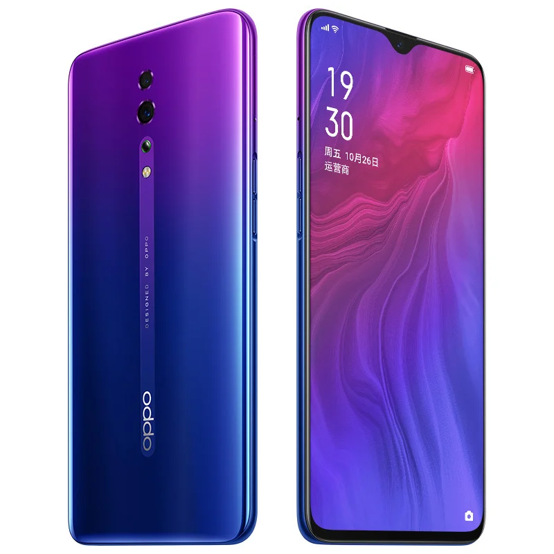 Новинка оригинальный смартфон OPPO Reno Z 6 4 дюйма AMOLED с Каплевидным экраном