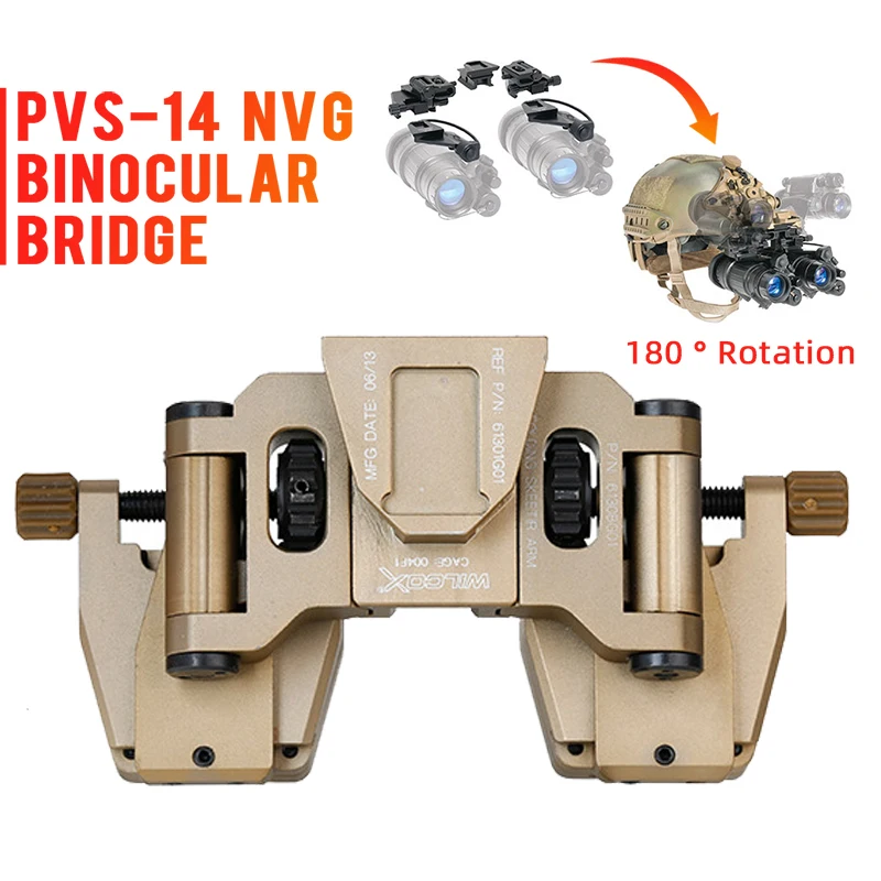 Night-vision Goggles Mount Wilcox Stent Skip Rhino NVG Mount Arms