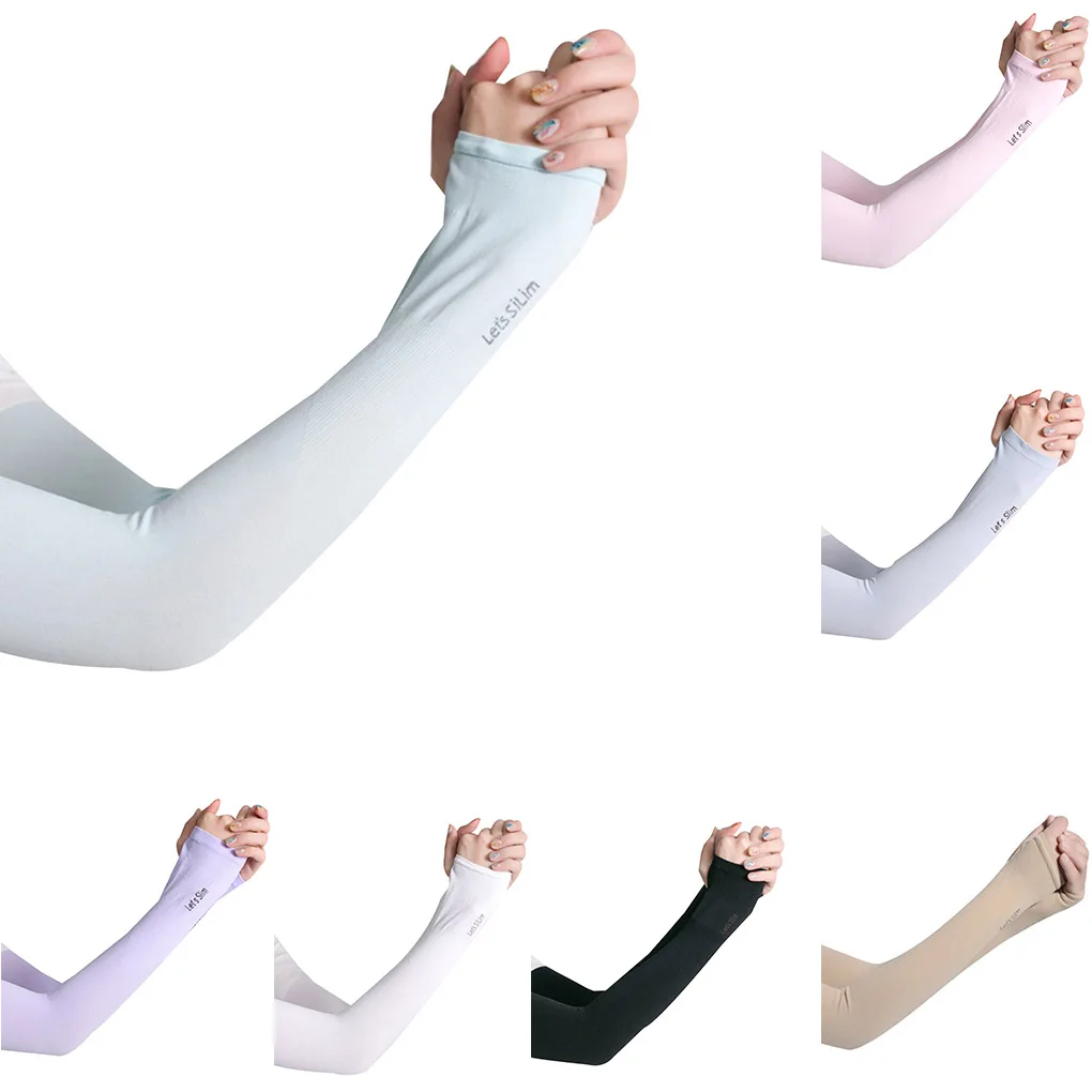 

Boodun Unisex Summer Sun Protective Sleeves UV Protection Gloves Outdoor Cycling Driving Arm Cover