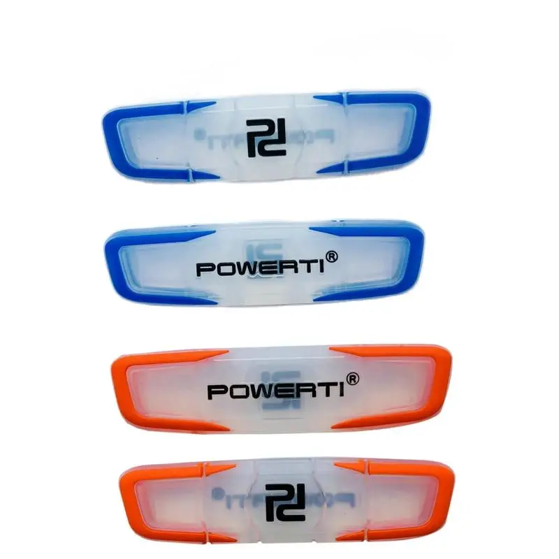 POWERTI 6pcs/lot PT Funny Tennis Vibration Dampeners Silicone Long