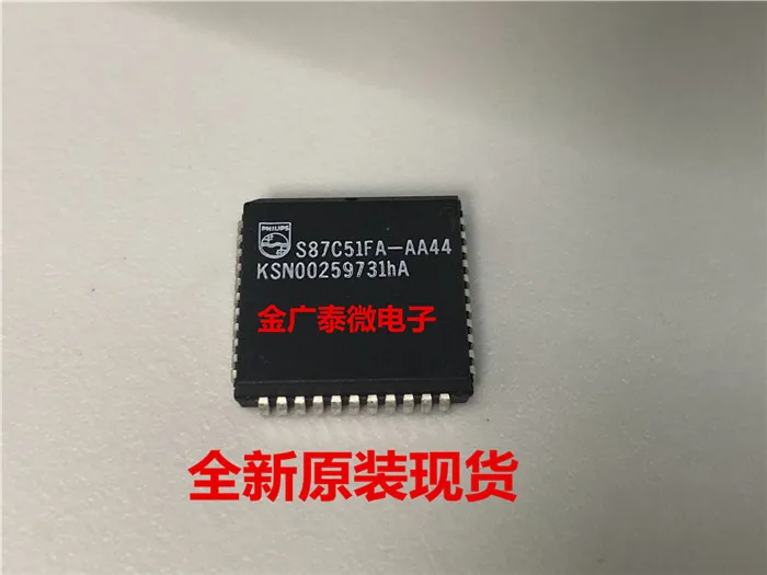 1/шт. s87c51fa-aa44 новая Оригинальная импортная пятна plcc44 | Электронные компоненты и