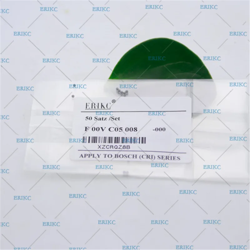 ERIKC F00VC05008 diesel injector valve ball F 00V C05 008 and Repair Ceramic Ball F00V C05 008 diameter=1 (3)