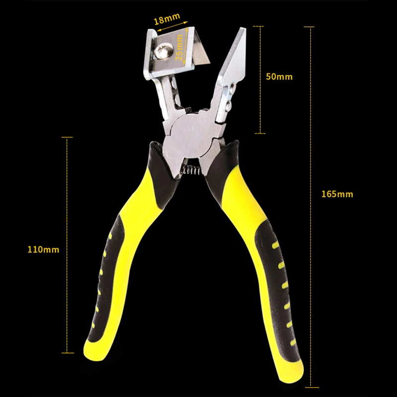 Industrial Grade Rubber Strip Scissors Door Frame Slot Rubber Strip Folding Shear 90 Degree Scissors EPDM Rubber Strip Scissors 6