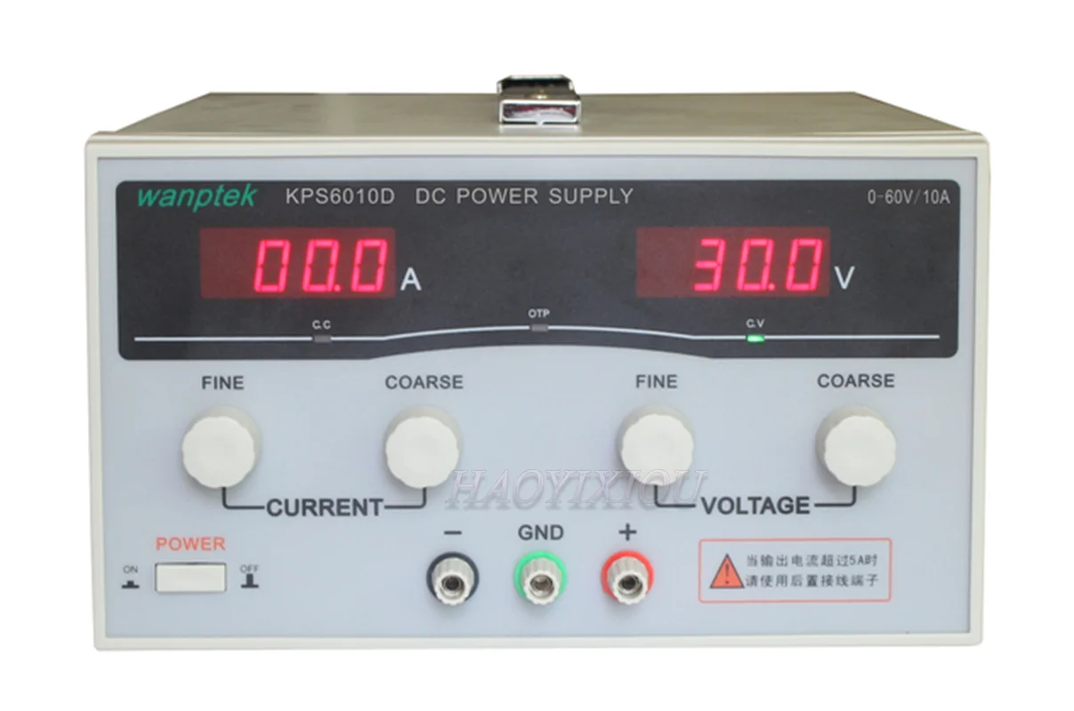 Лабораторный источник питания KPS6010D 60 В 10 А 600 Вт 30 В/20 Регулируемый переключатель