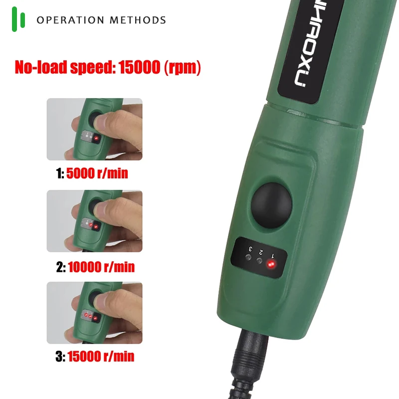 SHENHAOXU 100-240V Mini Drill Engraving-Pen Dremel-Tools Accessoraies-Set Adjustable Grinding With Multifunction power tool 4