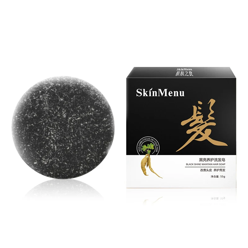 Big Deal Hair-Soap Shampoo-Bar Minimization-Ginseng-Extract Natural Essential-Hair-Care Herbal 6Q5dmyB0X