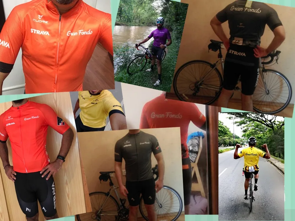 Комплект одежды Strava для велоспорта, короткий рукав, комплект из Джерси, сетчатая ткань, на рукаве, Ropa Ciclismo, быстросохнущая велосипедная одежда