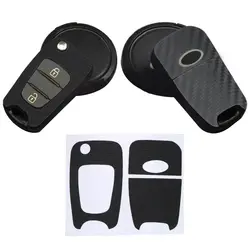 Стикер для ключей для hyundai Rena Lang, защита из углеродного волокна, 1 шт., аксессуары для интерьера, специальный размер, стикер для автомобиля