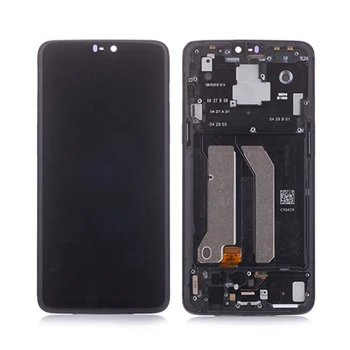 

100% Original Warranty LCD Display Touch Screen Digitizer Assembly For Oneplus 6 1+ 6 A6000 with Frame AMOLED With Side Button