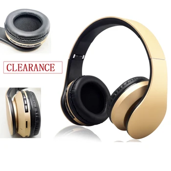 

Wireless bluetooth headset with two ears 4.0 computer head-mounted folding bluetooth headset mic stereo K-818