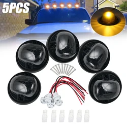 Marqueurs de toit de cabine de voiture, 5 pièces, ampoules T10, accessoires automobiles pour Chevrolet séries C/K GMC C/K pick up 