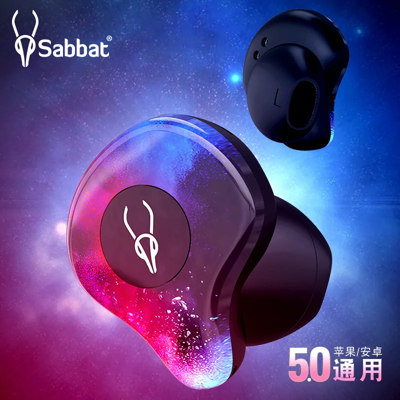 Оригинальные наушники Sabbat X12 Pro TWS Bluetooth BT5.0 беспроводные наушники 6D стерео беспроводные наушники мини наушники с микрофоном