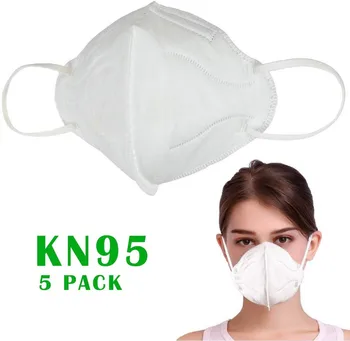 

5pcs Face Cover Respirator Activated Bamboo Carbon Prevent Anti-dust Formaldehyde Bad Smell Bacteria Proof Face Mouth Cover